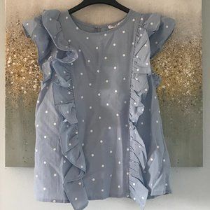 English Factory Polka Dot Top (NWT)